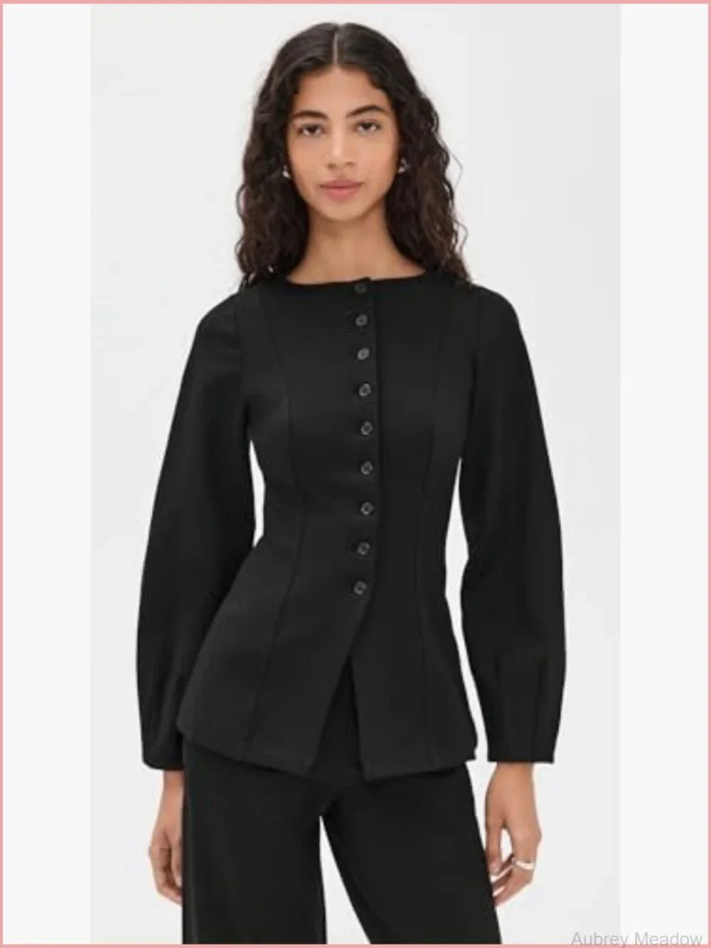 Ponte Jersey Blazer with Darted Cuffs